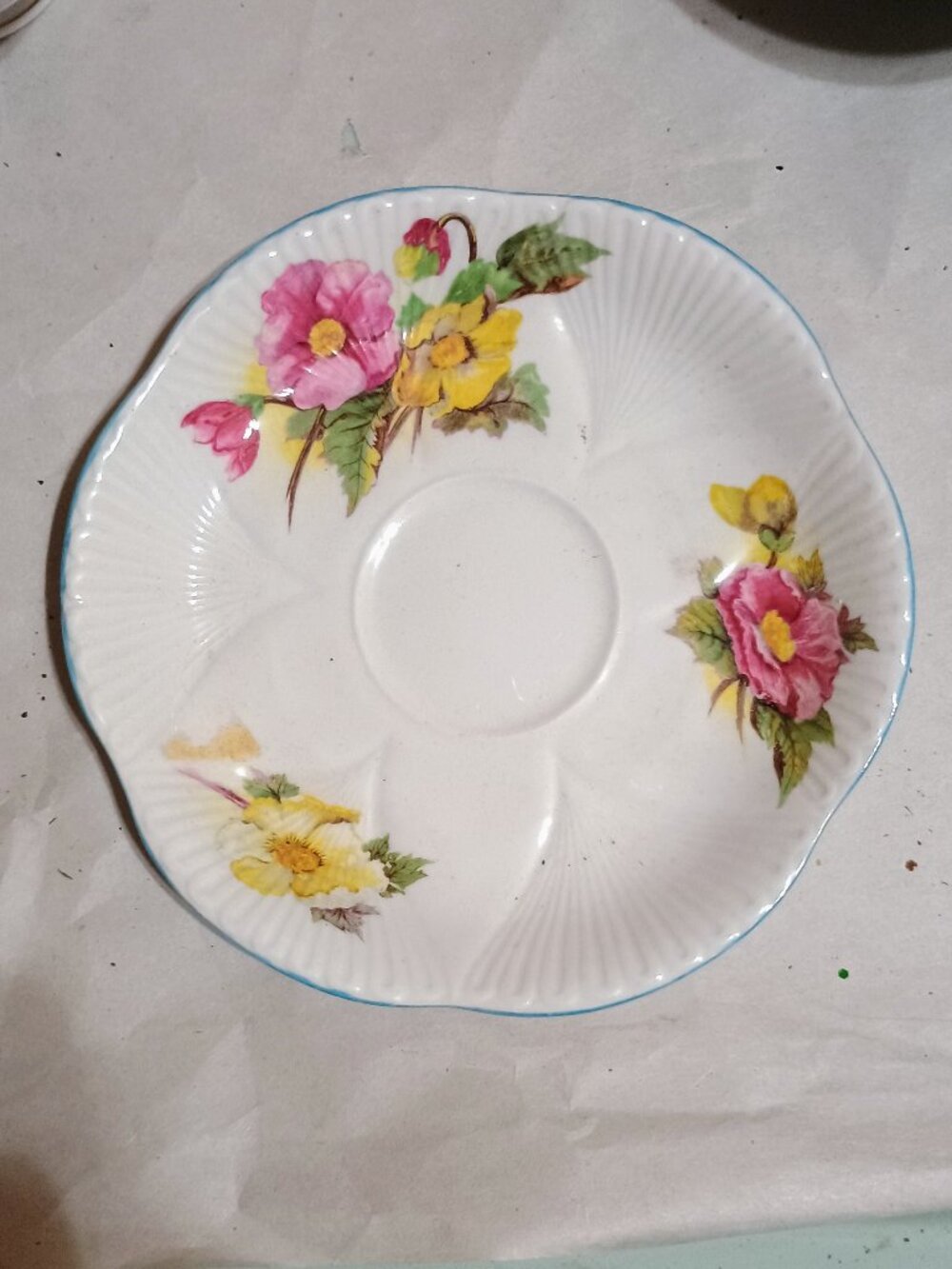 Vintage Shelley saucer